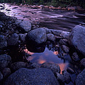 Cold River Sunset